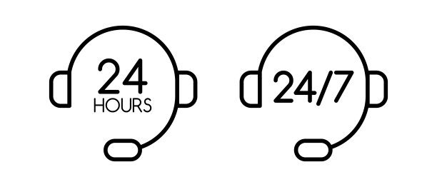 24小时营业logo