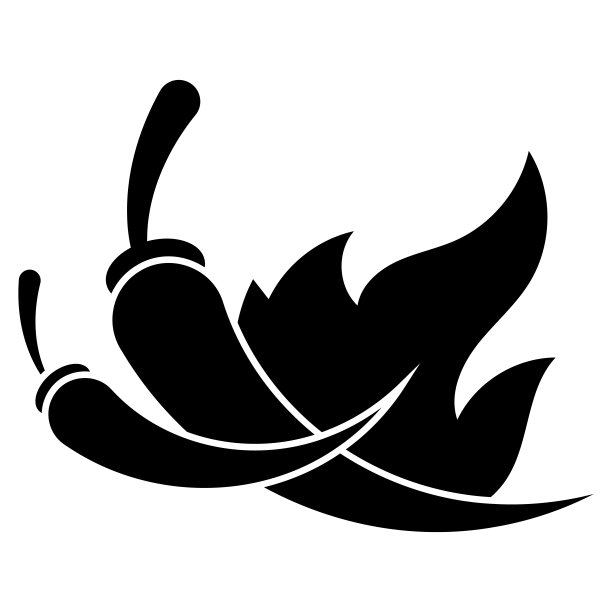 辣酱卡通logo