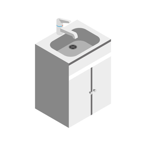 洗手台洗手池模型