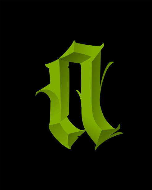 a字母logo英文标志设计