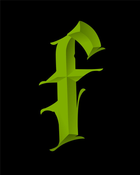 f英文logo