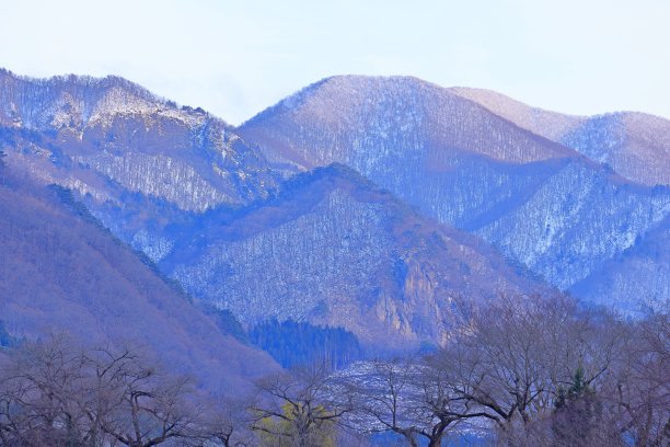 天台宗,雪,著名景点