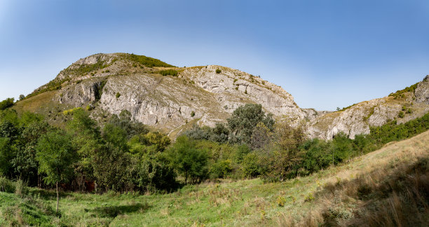 山林登山道