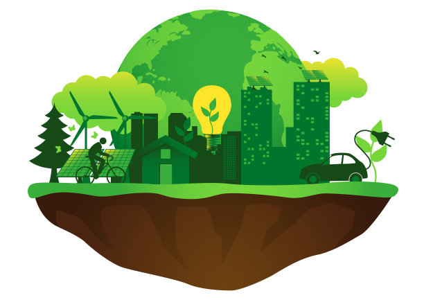 科技环保绿色地球环保家园海报