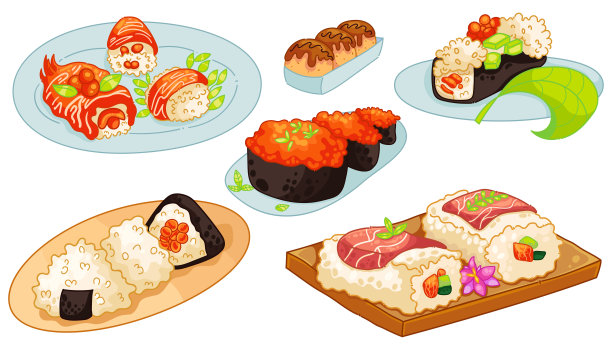 菜单,烹调,日本食品