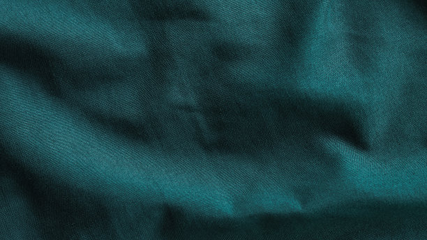 小清新蓝色窗帘背景图片