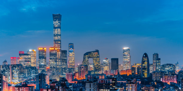 北京cbd俯瞰高清全景大图