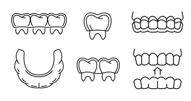 牙齿美容logo