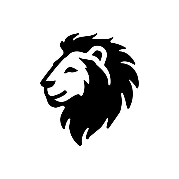创意狮子logo标志