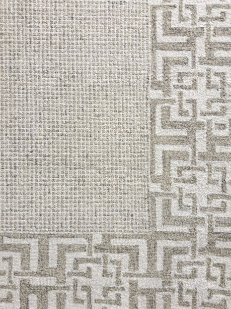 现代几何条纹印花地毯图案设计