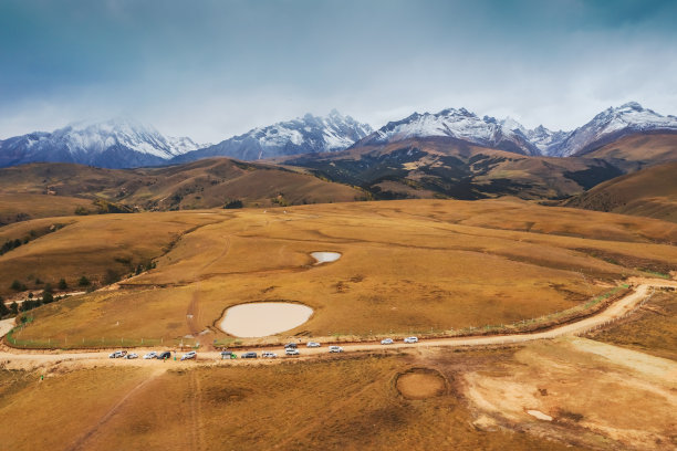西藏风光,雪山草原