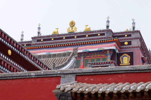 塔尔寺宗教建筑