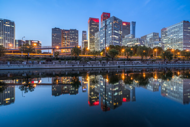 北京cbd俯瞰高清全景大图