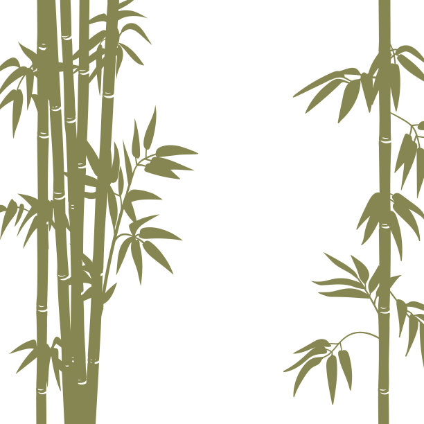 卡通树木植物扁平化矢量素材