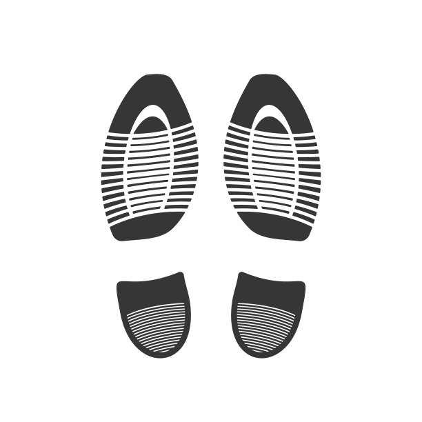 脚印鞋印足迹痕迹图片