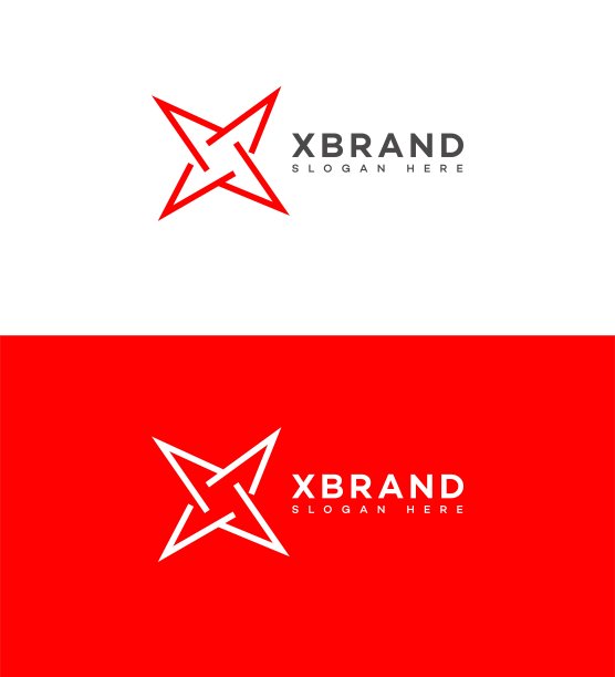 x立体logo