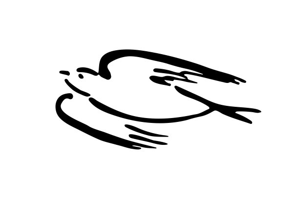 燕子,鸟类绘画