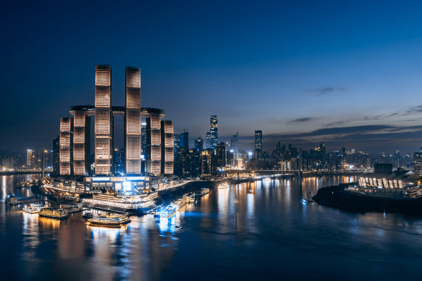 重庆夜景全景图（高清图）