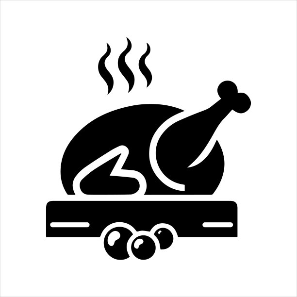 烤鸡logo