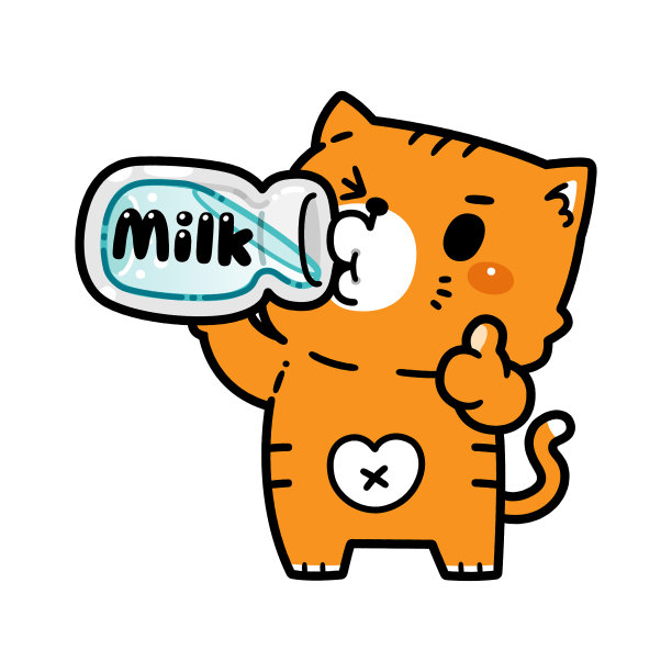 牛奶品牌吉祥物