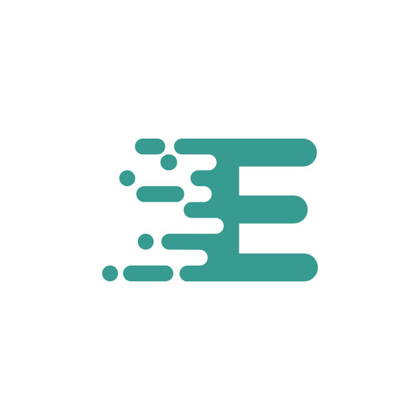 e字母创意科技logo设计
