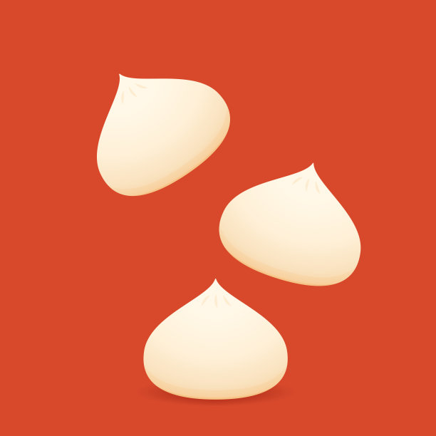 饺子包子店logo