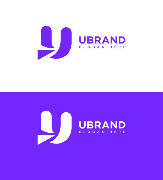 u现代简洁logo