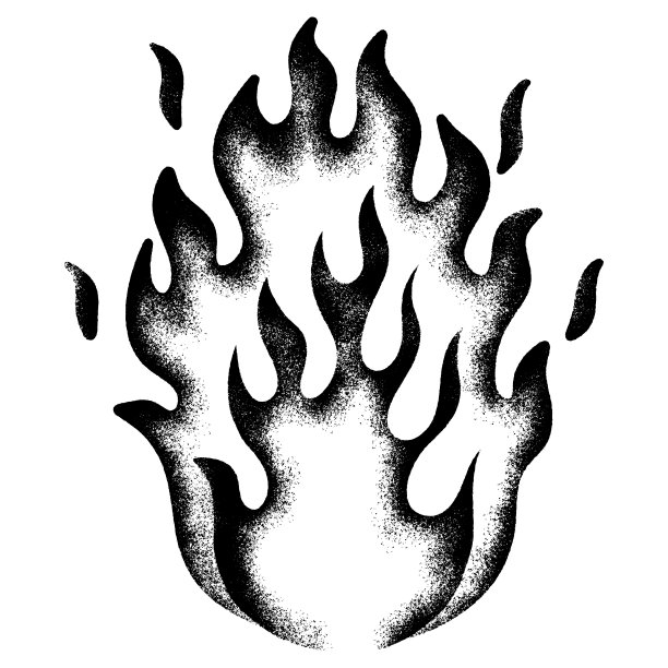 火logo水滴logo