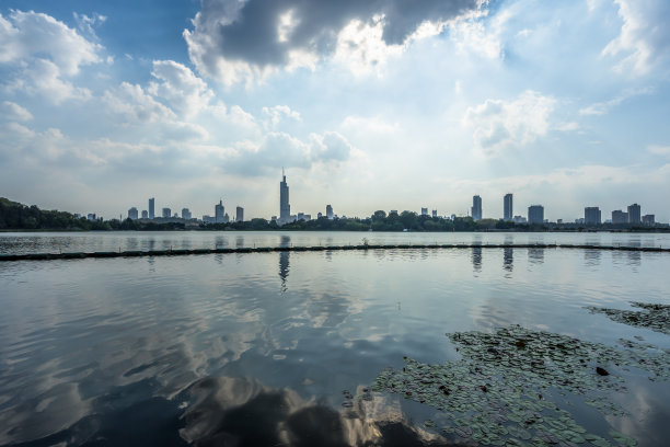 地产湖景广告