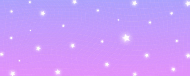 星空蓝紫色独角兽