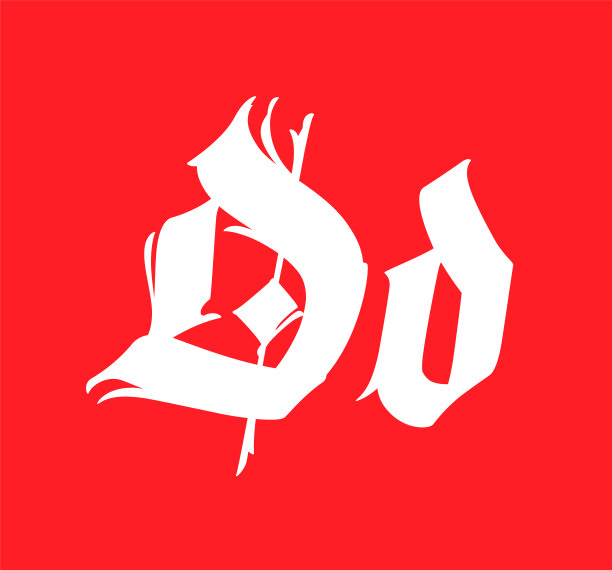 d英文logo