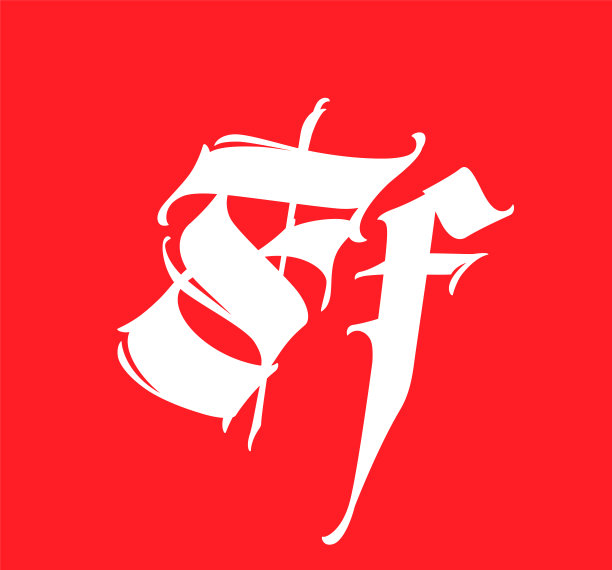 英文1f字母logo