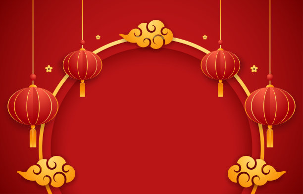 中国风餐厅海报