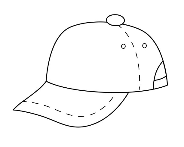 棒球帽子样机图片