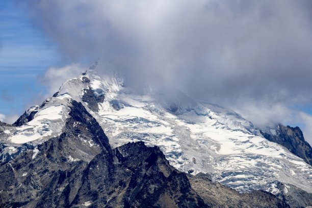 藏地雪山风景