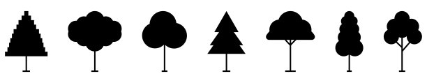 树苗小树logo