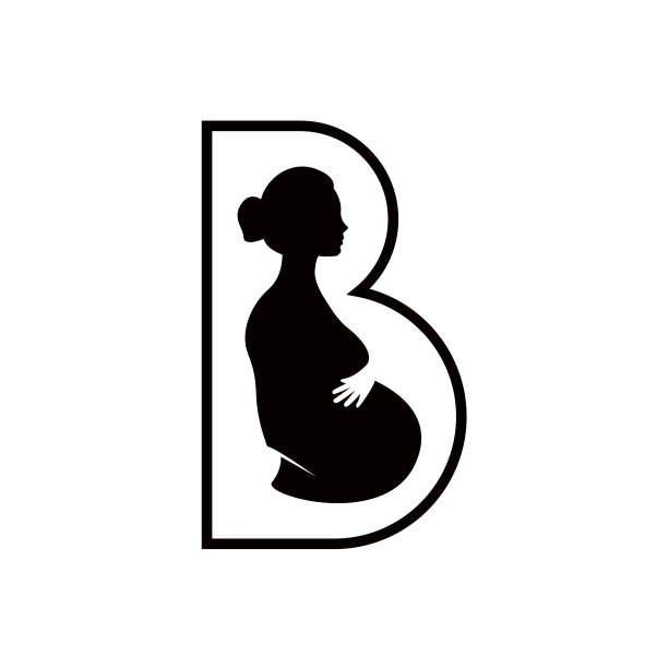 b字母母婴logo