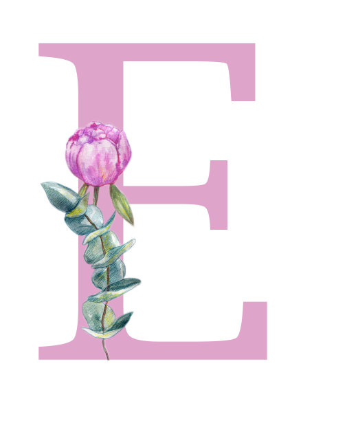 e英文logo