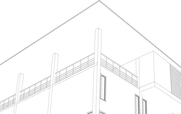 房地产公寓项目楼体效果图