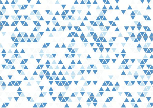 浅蓝色三角形底纹