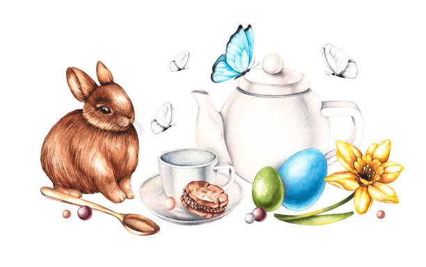 兔子茶壶