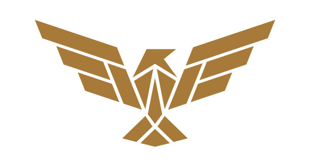简约动物凤凰logo标志