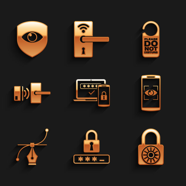 电子锁logo