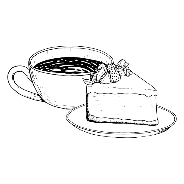 蛋糕甜点传单设计图