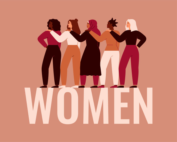 妇女节职业女性海报