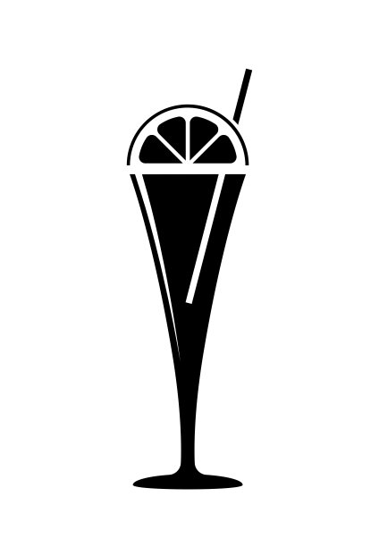 吸管logo