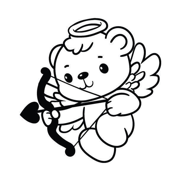 天使小熊
