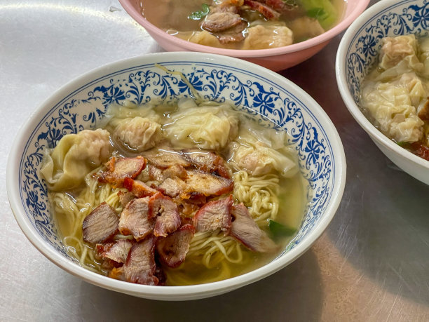 馄饨高清特写