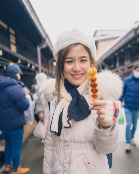 日式料理和风美女