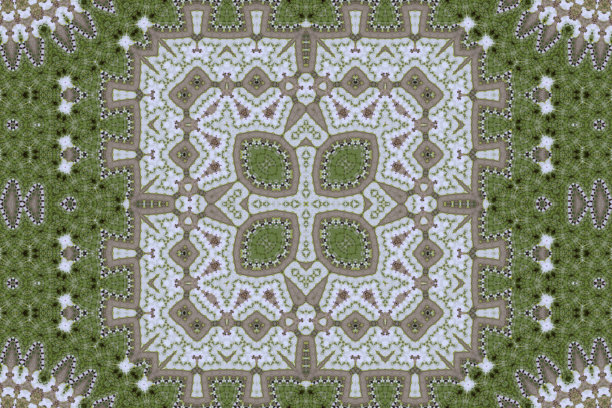 古典波斯印花地毯